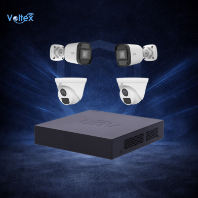 سيستم كاميرات مراقبة متكامل – 2 داخلي + 2 خارجي (hd) سيستم كاميرات مراقبة متكامل – 2 داخلي + 2 خارجي (hd)